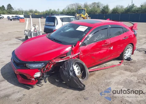 2018 Honda Civic Sport Touring z USA, uszkodzony, nr VIN SHHFK7H99JU418400